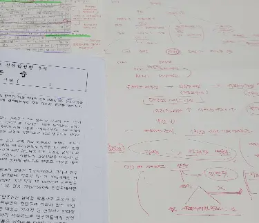 (강사와의 토론을 통한 마인드맵)
