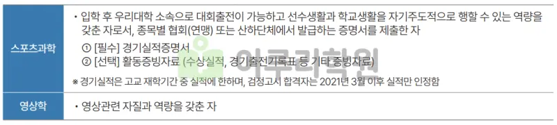 출처 : 2024학년도 성균관대학교 신입학생 입학전형 시행계획