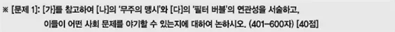 출처: 2025학년도 건국대학교 논술가이드북