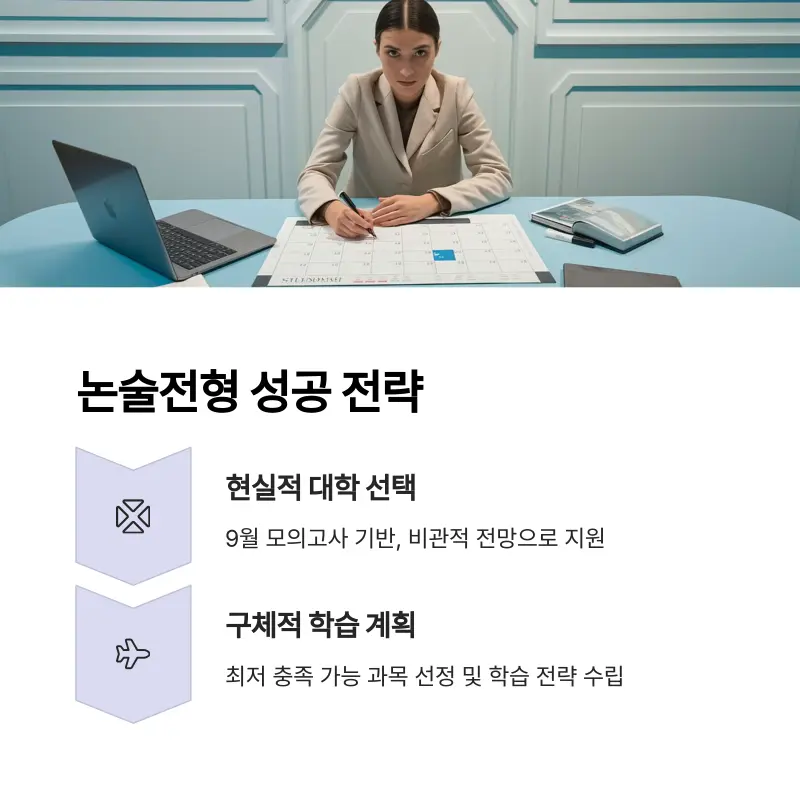 논술 전형! 이렇게만 하면 성공한다