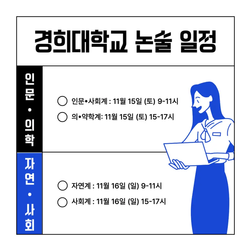 [2026 경희대학교 논술전형] 경희대 논술 일정, 경쟁률, 수능 최저와 기출문제까지!