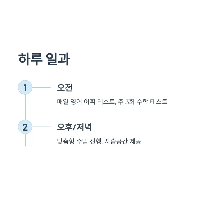 [2025 대치동 썸머스쿨 개강] / 써머스쿨 여름방학 특강