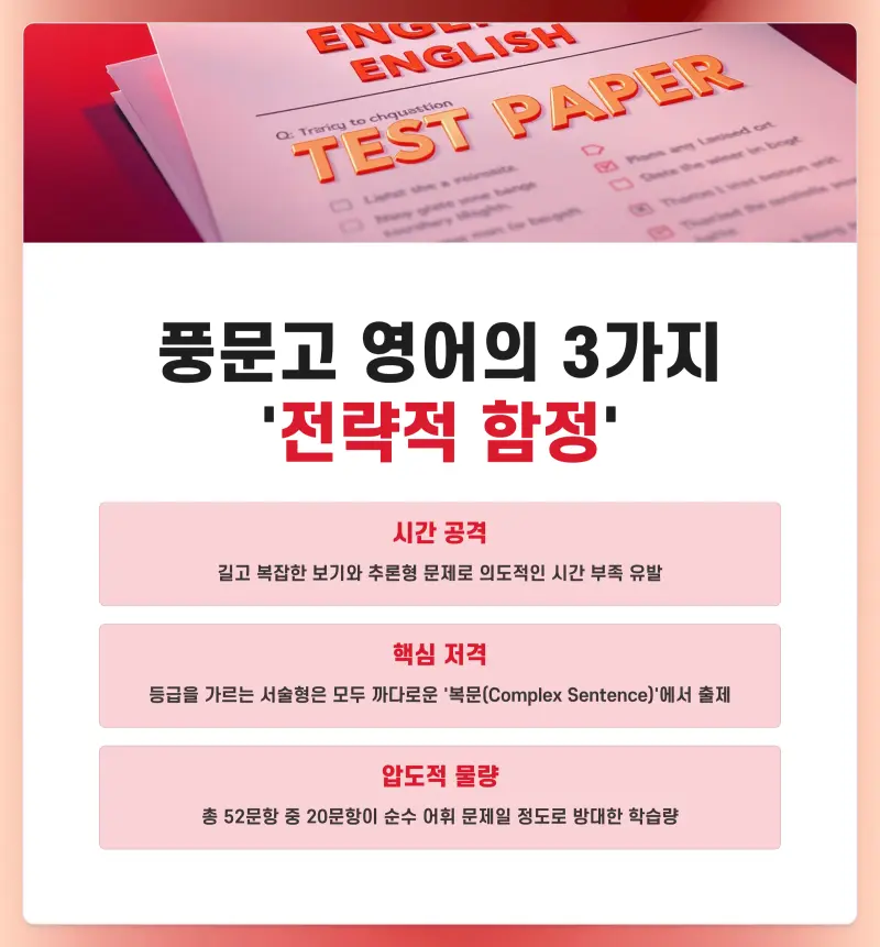 [풍문고 내신영어] 풍문고 영어 기말고사, 대치동 고등영어학원에서 [권동훈T]