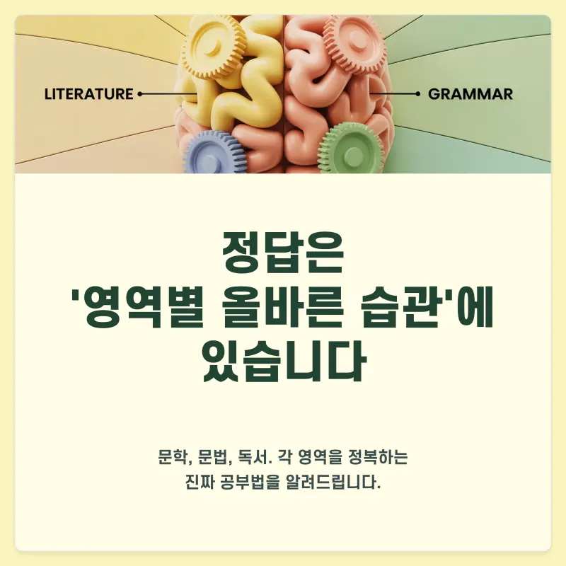 [예비고1 국어 특강] 예비고1 국어, '습관' 싸움입니다! [대치동 국어학원]