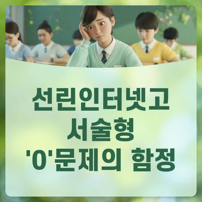 [선린인고 내신영어] 선린인터넷고 내신! 서술형 0문제의 함정 [전아영T]