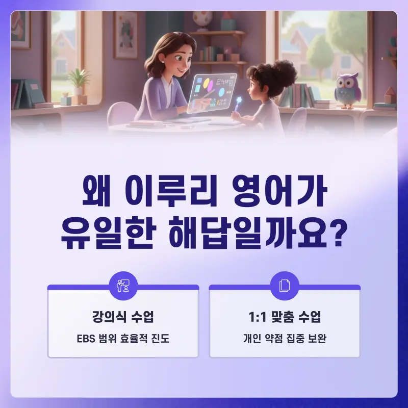 [은광여고 영어 내신] 은광여고 1등급, 영어 원서에 있습니다[김소연T]