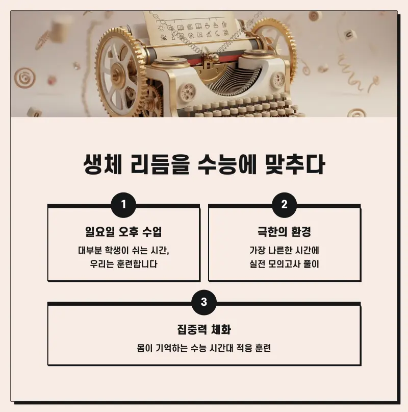 [대치 영어 권동훈T] 수능 영어, '오후 1시 30분'에 승부가 갈립니다 (예비고3 수능실전반)