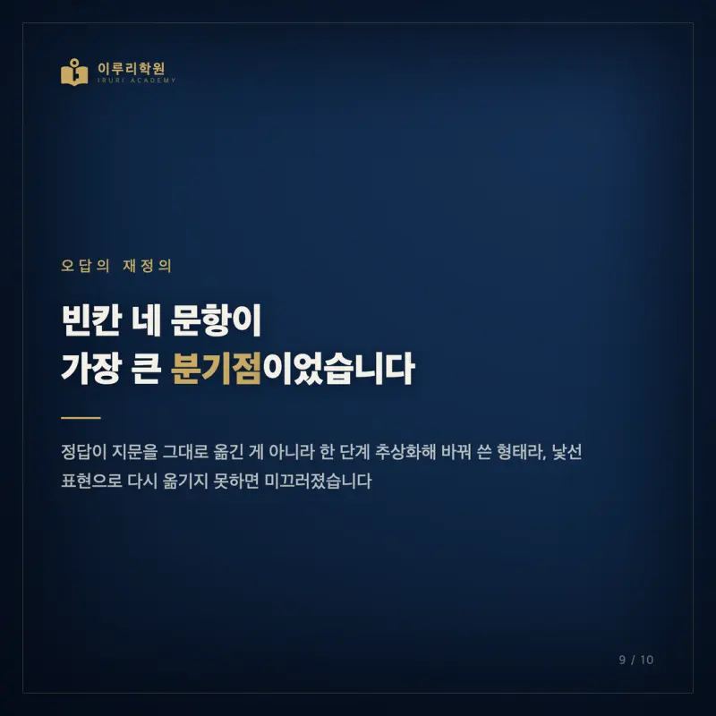 2026학년도 7월 고3 영어 모의고사 분석, 대치동 영어학원이 짚어 본 인지능력의 분기점 본문 이미지 9