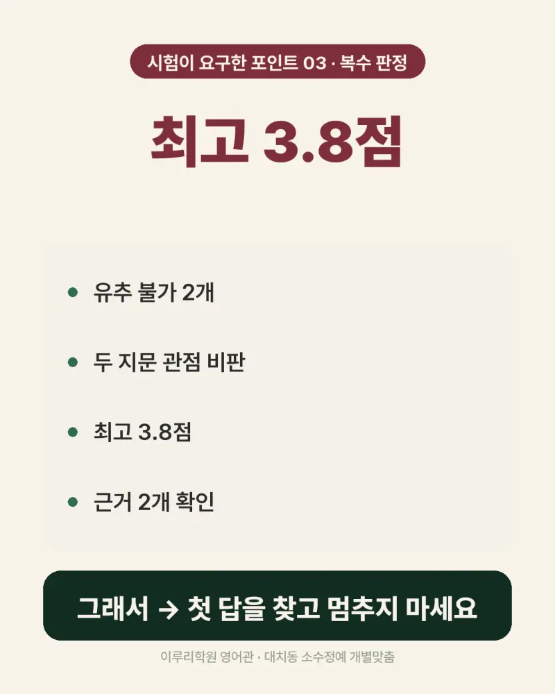 [대치동 영어학원] 이화여고2 영어 내신, 서답형 32점에서 조건 하나 놓치면 안 됩니다 본문 이미지 5