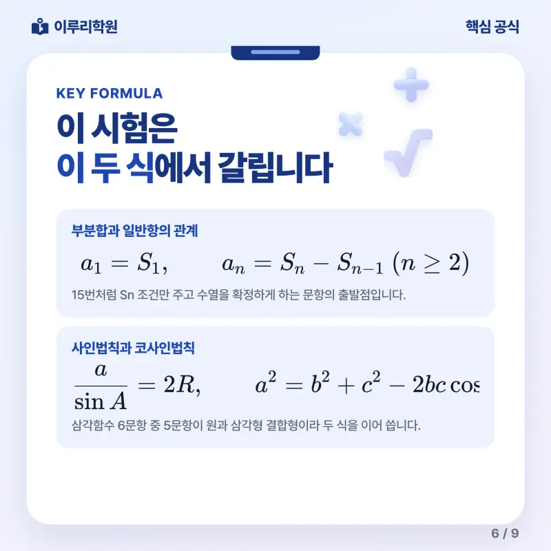 [대치동] 2026 중산고 2학년 1학기 기말고사 수학 분석 - 이루리학원 본문 이미지 6