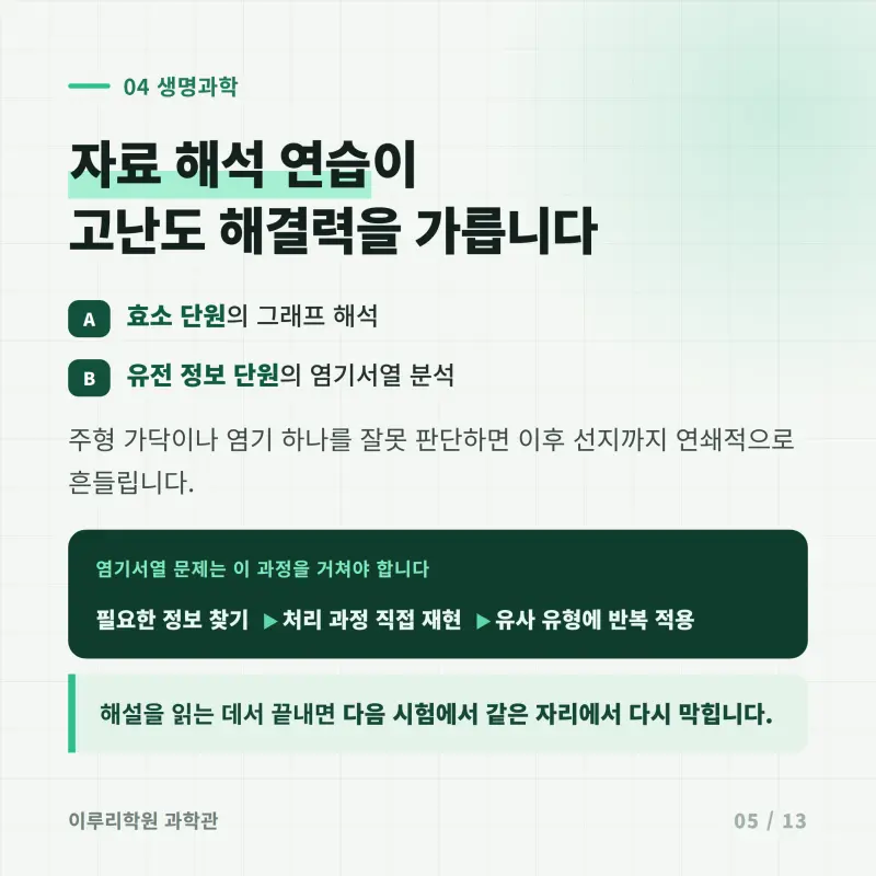 [대치동] 2026 중산고 1학년 1학기 통합과학 분석 - 이루리학원1학기 출제 경향과 2학기 대비 방향 본문 이미지 5