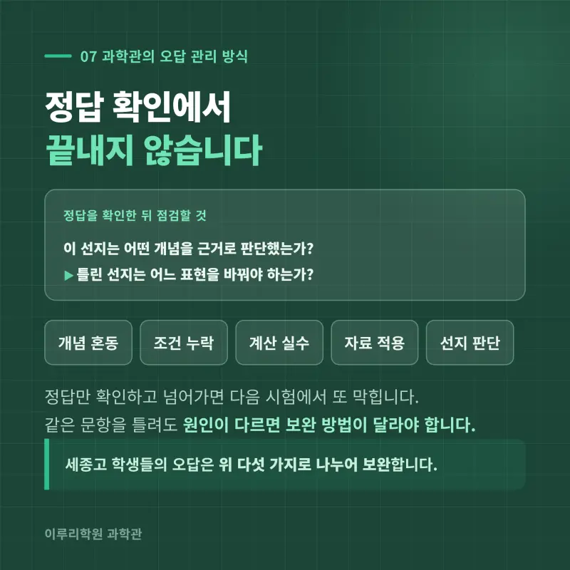 [대치동] 2026 세종고 1학년 1학기 통합과학 분석 - 이루리학원 본문 이미지 8