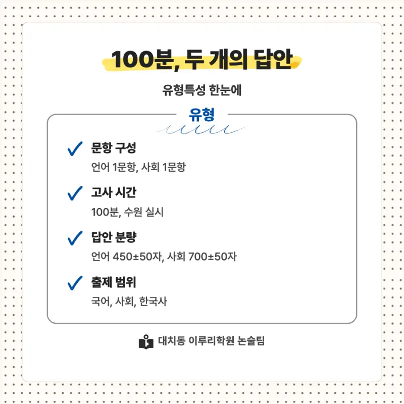 2027 경기대학교(경기대) 대입논술(인문논술) 모집요강, 일정, 유형특성, 출제경향, 경쟁률, 인원, 입결 - 대치동 이루리학원 본문 이미지 6