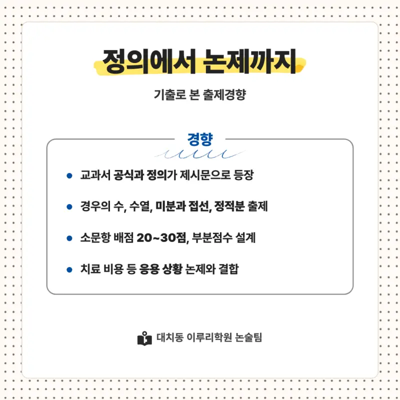 2027 경기대학교(경기대) 대입논술(수리논술) 모집요강, 일정, 유형특성, 출제경향, 경쟁률, 인원, 입결 - 대치동 이루리학원 본문 이미지 7