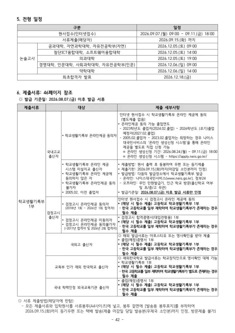 2027 아주대학교(아주대) 대입논술(수리논술) 모집요강, 일정, 유형특성, 출제경향, 경쟁률, 인원, 입결 - 대치동 논술 학원 본문 이미지 5