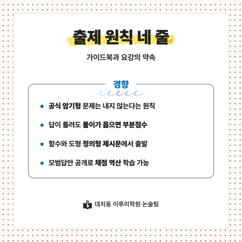 2027 아주대학교(아주대) 대입논술(수리논술) 모집요강, 일정, 유형특성, 출제경향, 경쟁률, 인원, 입결 - 대치동 논술 학원 본문 이미지 7