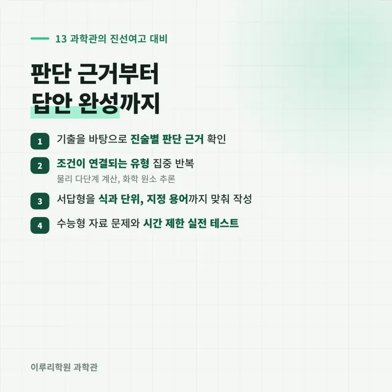 [대치동] 2026 진선여고 통합과학1 중간고사 분석 - 이루리학원 본문 이미지 14