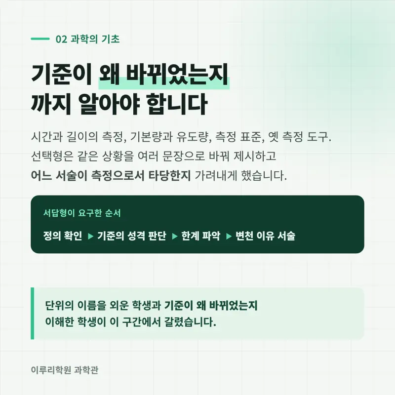 [대치동] 2026 경일고 통합과학1 중간고사 분석 - 이루리학원 본문 이미지 3