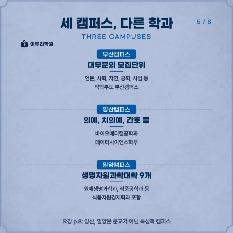 [대치동 학종] 부산대학교(부산대) 학생부종합 면접 일정, 스타일, 출제유형, 꿀팁 분석 - 대치동 면접 수시 컨설팅 학원 본문 이미지 5