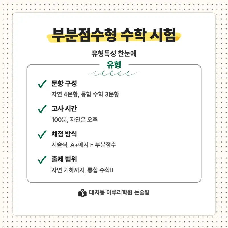 2027 건국대학교(건국대) 대입논술(수리논술) 모집요강, 일정, 유형특성, 출제경향, 경쟁률, 인원, 입결 - 대치동 논술 대비학원 본문 이미지 5