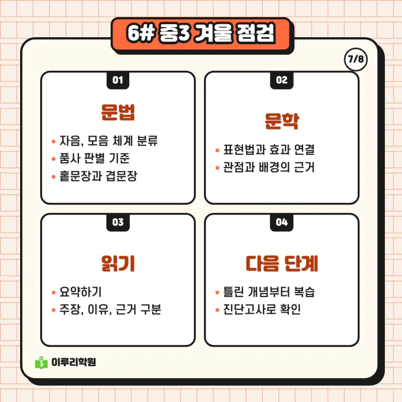 예비고1 국어 ② 중학 국어 개념은 공통국어의 어디와 이어질까 | 대치동 국어학원 본문 이미지 7