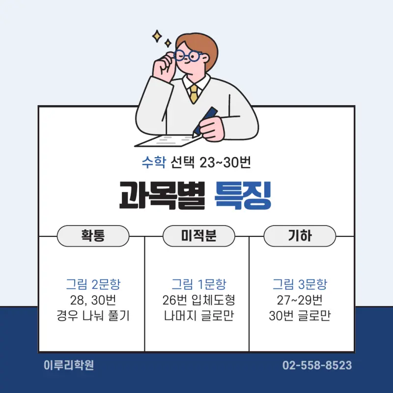 고3 2026 10월 모의고사 수학 분석 - 대치동 수학학원 본문 이미지 6