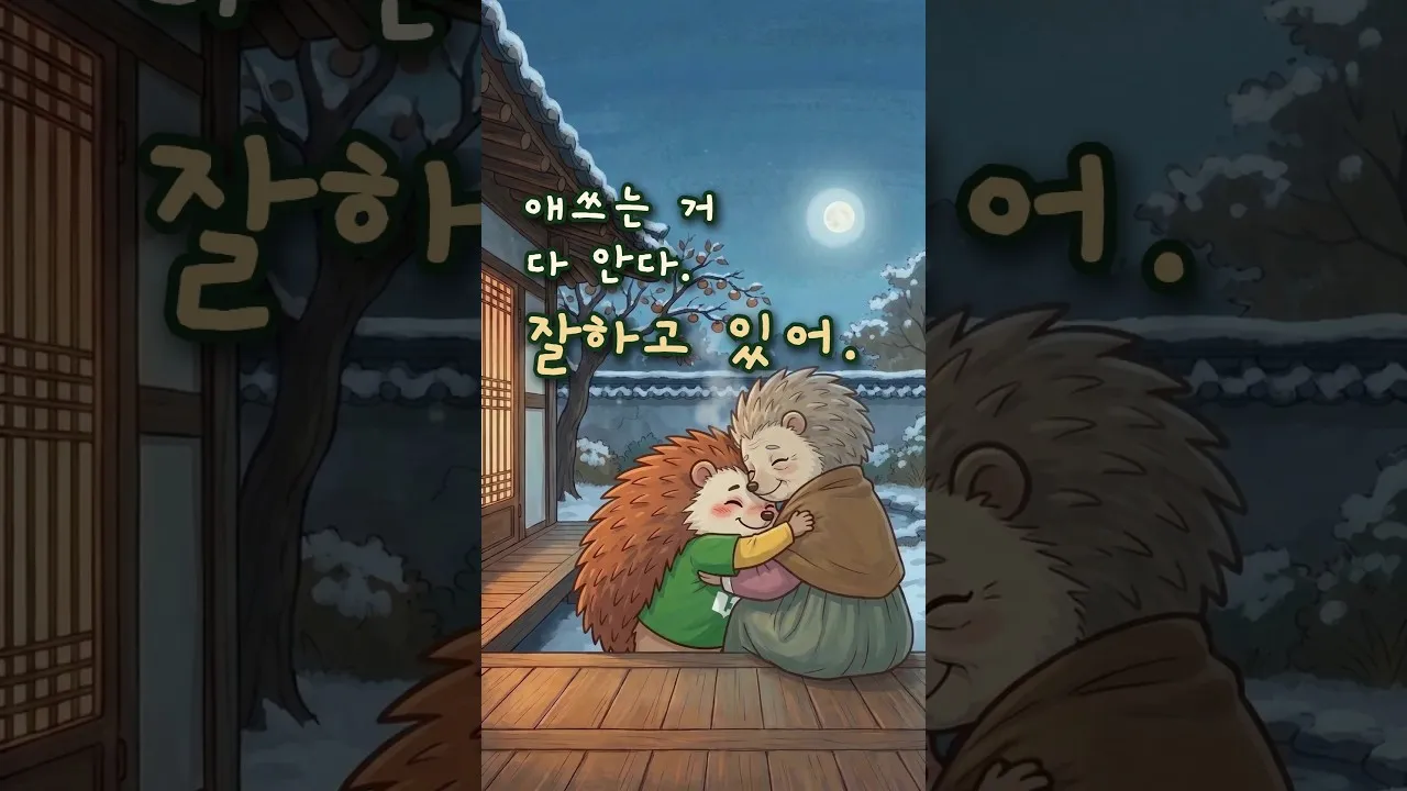 추석에도 공부하는 너에게 | "애쓰는 거 다 안다. 잘하고 있어." #shorts 썸네일